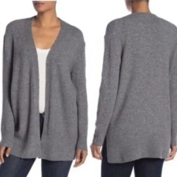 Madewell Cozy Walker Cardigan Alpaca Wool Merino Wool Blend Cardigan LARGE - Picture 1 of 6